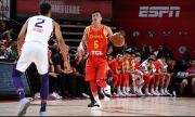 7月13日NBA夏季联赛 中国男篮vs太阳 录像 集锦